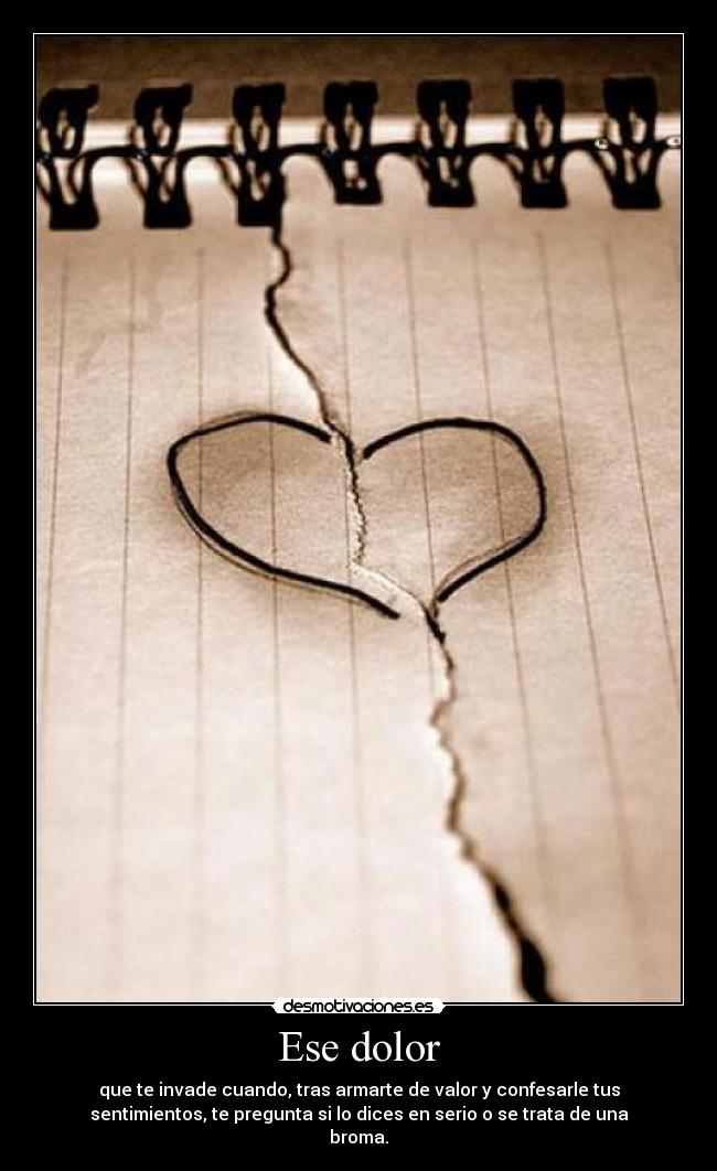 Ese dolor -
