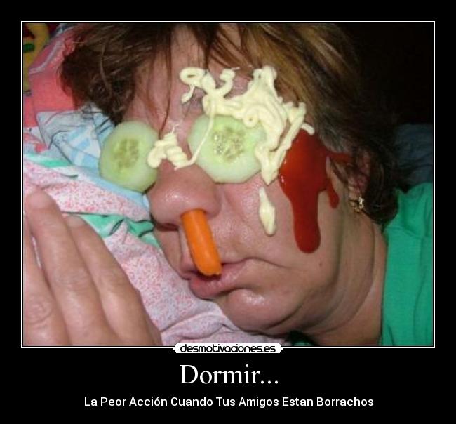 Dormir... -