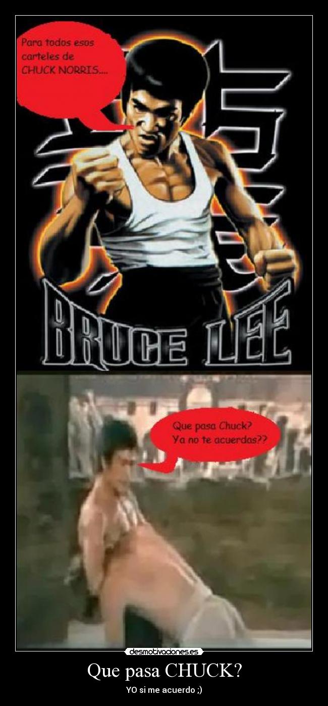 Que pasa CHUCK? -