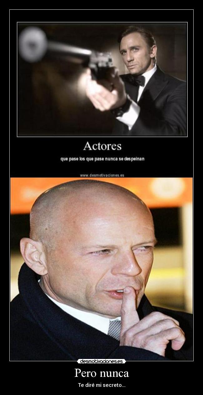 carteles bruce willis muahahahah desmotivaciones