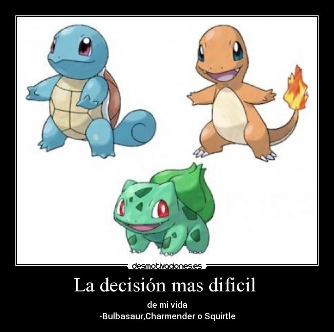 La decisión mas dificil  - 