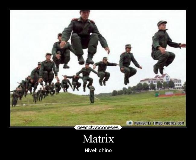 Matrix - Nivel: chino