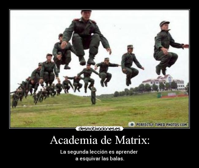 Academia de Matrix: -