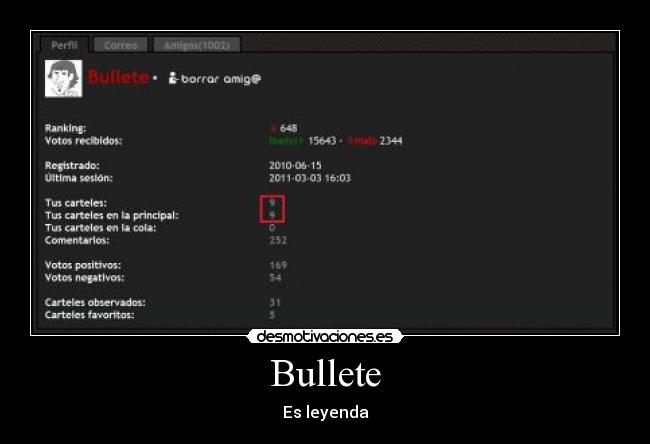 Bullete - Es leyenda