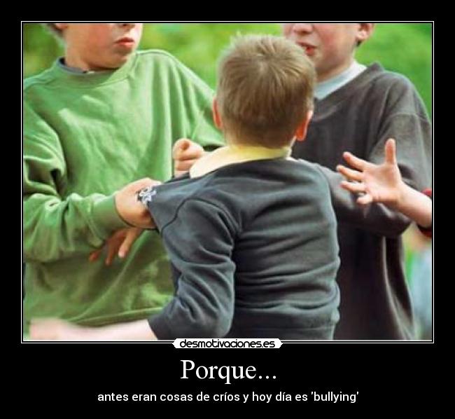 Porque... -