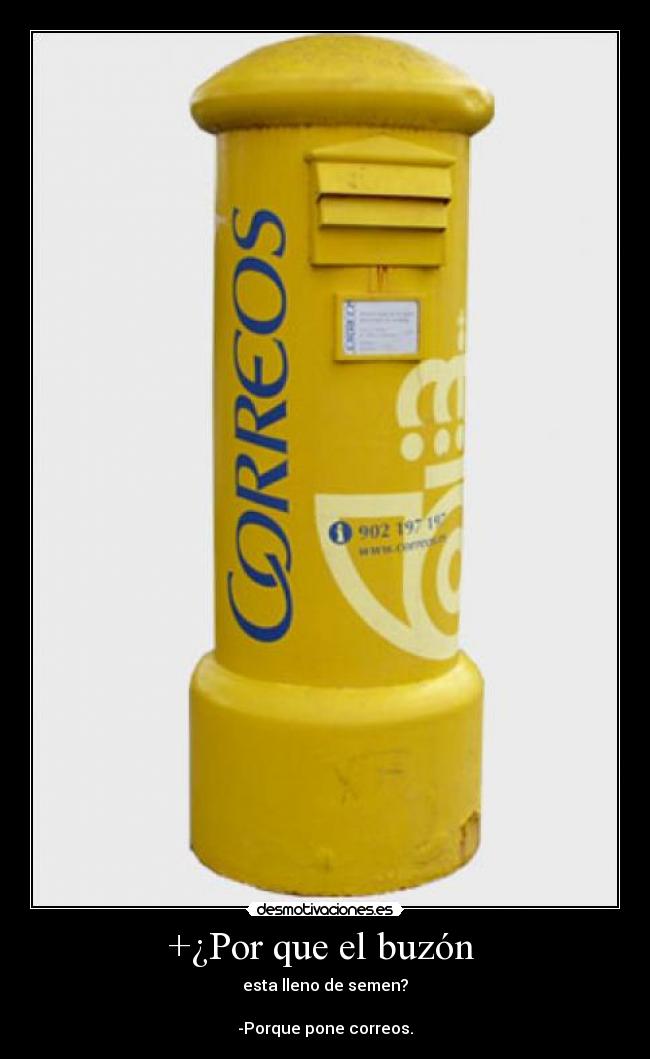 +¿Por que el buzón -
