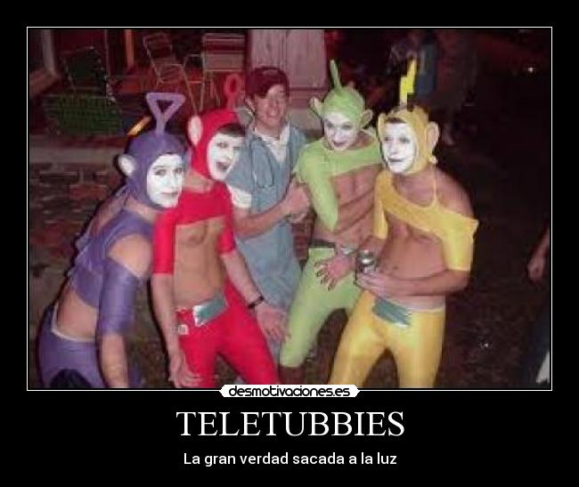 TELETUBBIES - La gran verdad sacada a la luz