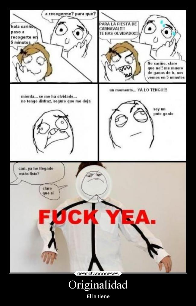 Originalidad - Él la tiene