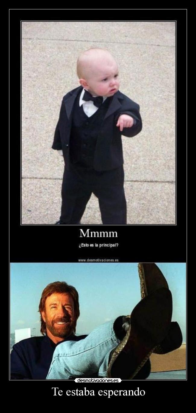 Te estaba esperando -