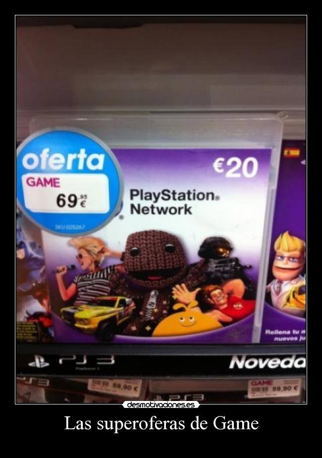 Las superoferas de Game - 