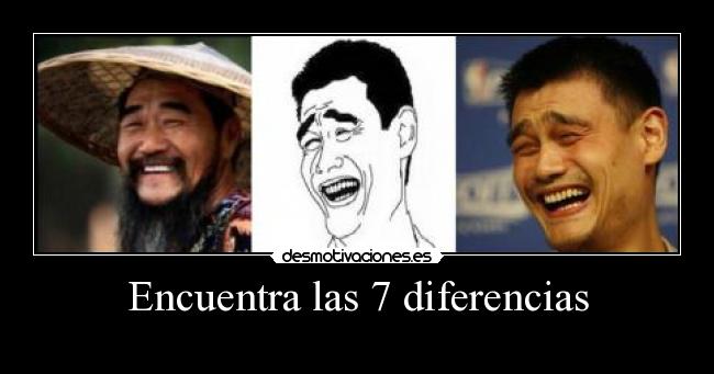 Encuentra las 7 diferencias -