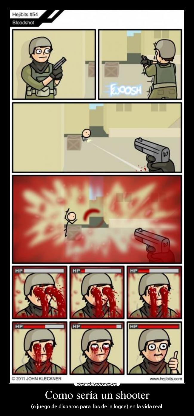 Como sería un shooter -