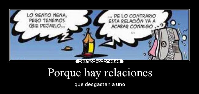 Porque hay relaciones - 