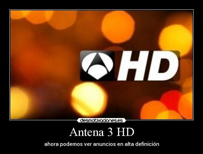 Antena 3 HD -