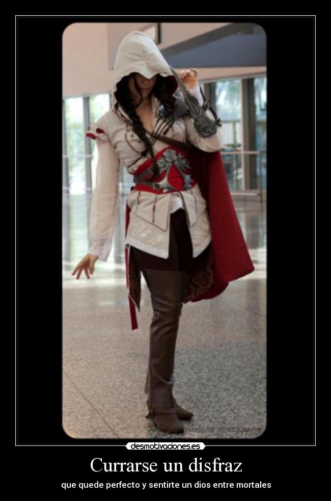 Currarse un disfraz -
