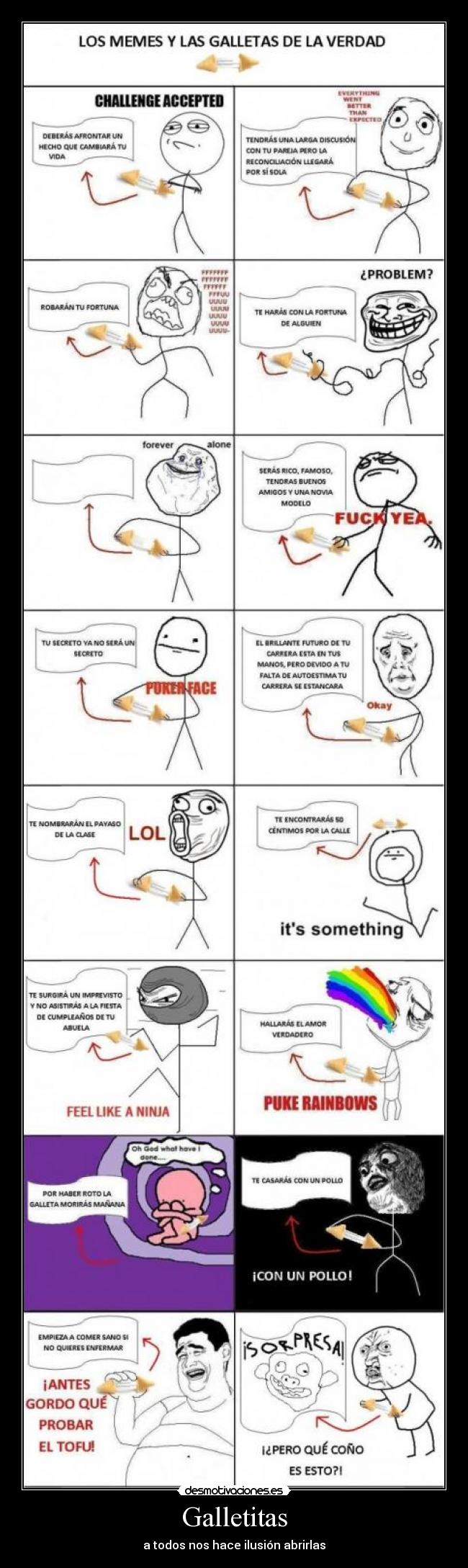 Galletitas - a todos nos hace ilusión abrirlas