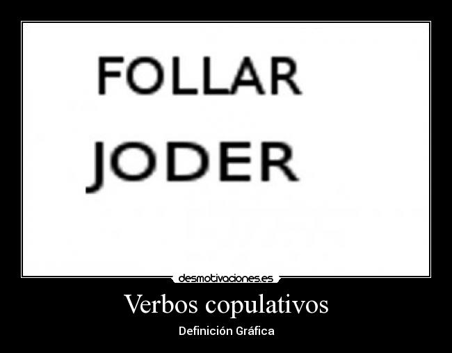 Verbos copulativos - Definición Gráfica