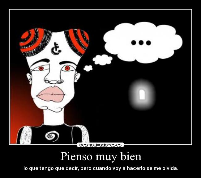Pienso muy bien - 