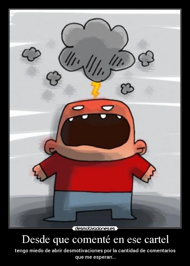 Desde que comenté en ese cartel -