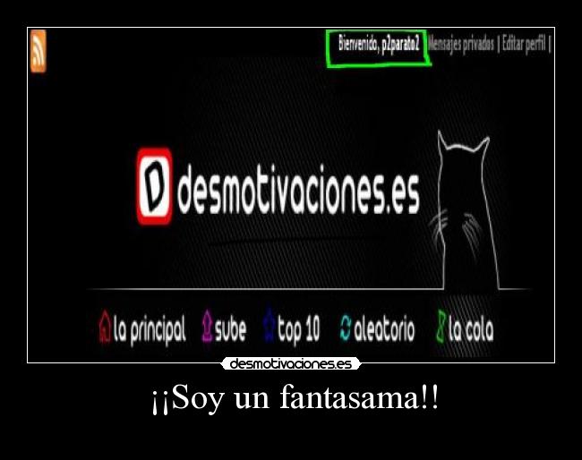 ¡¡Soy un fantasama!! - 