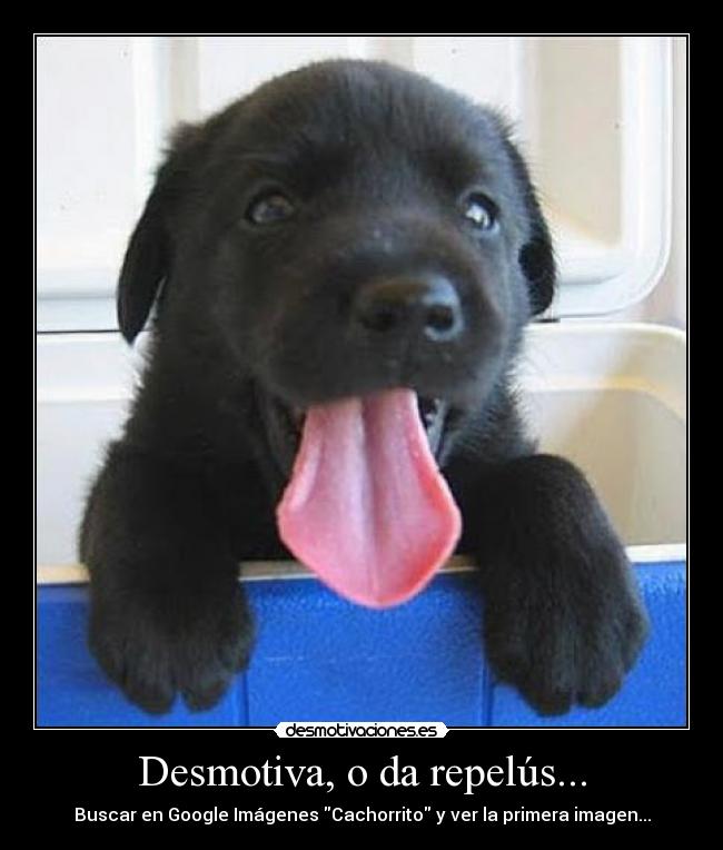 Desmotiva, o da repelús... -