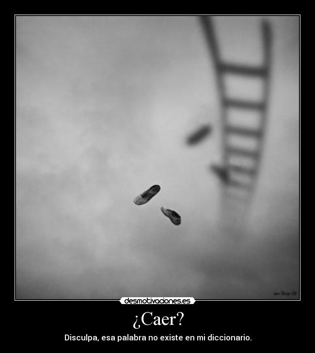 ¿Caer? - 