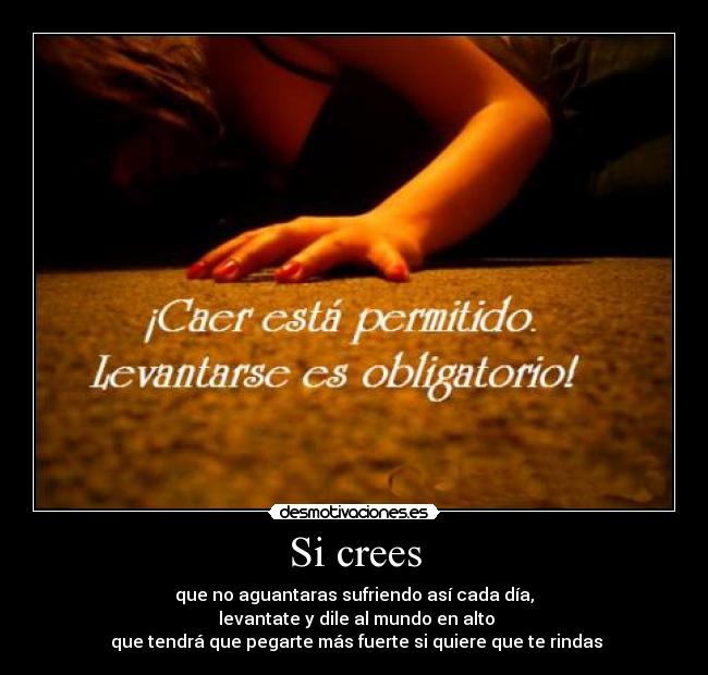 Si crees -