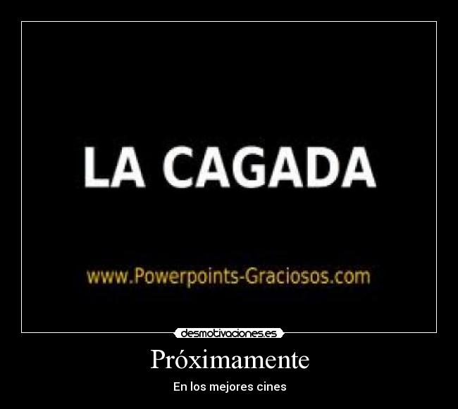 Próximamente - En los mejores cines