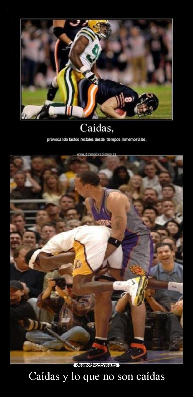 Caídas y lo que no son caídas - 
