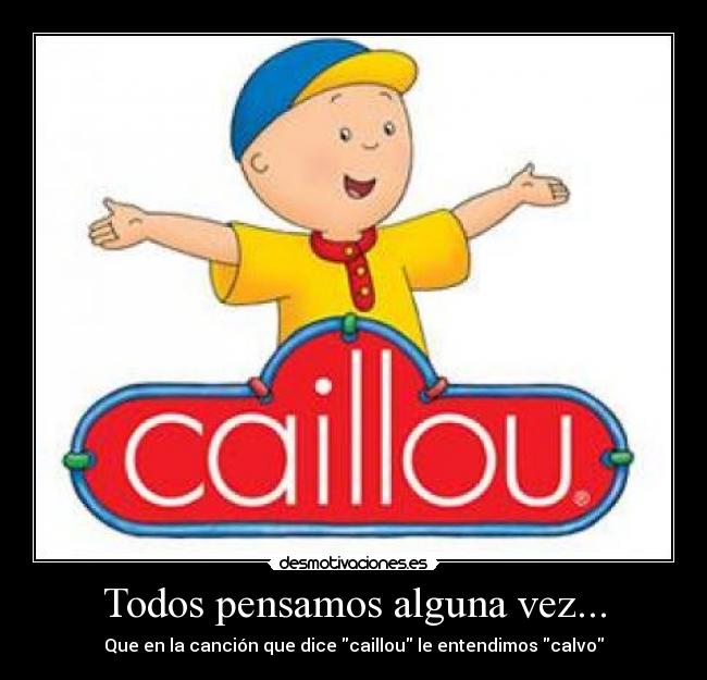 Todos pensamos alguna vez... -