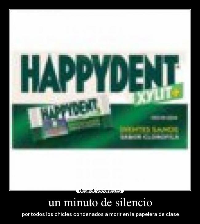 un minuto de silencio - 