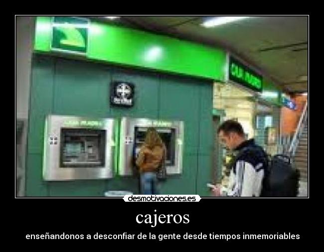 cajeros -