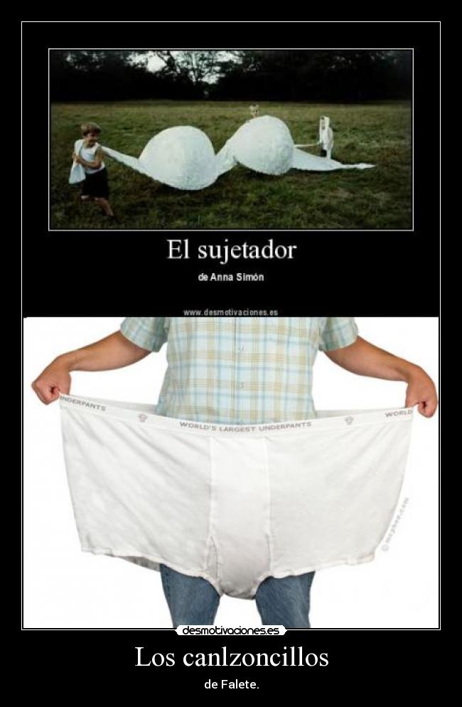 Los canlzoncillos - de Falete.