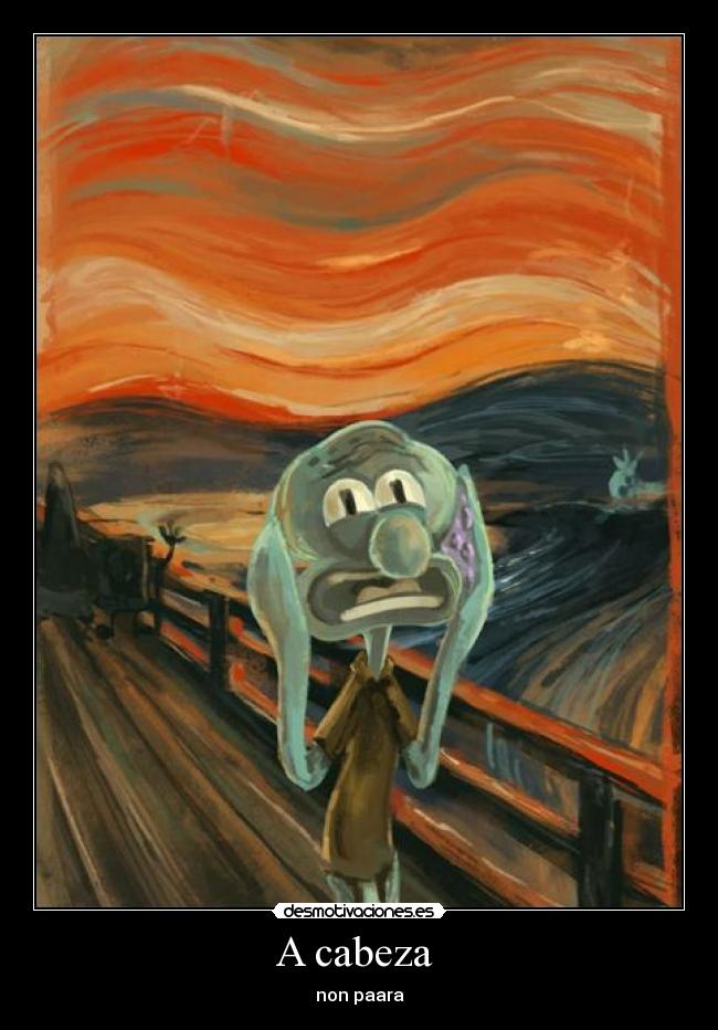 A cabeza - non paara