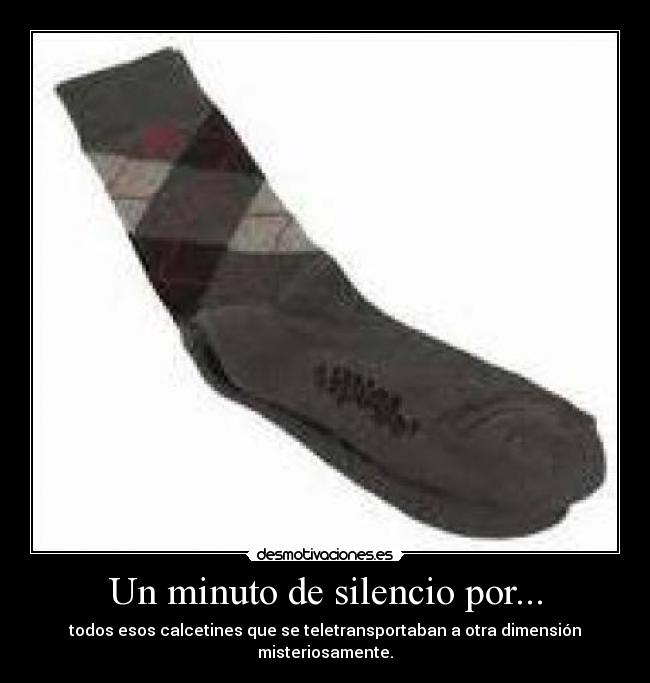 carteles silencio calcetines desmotivaciones