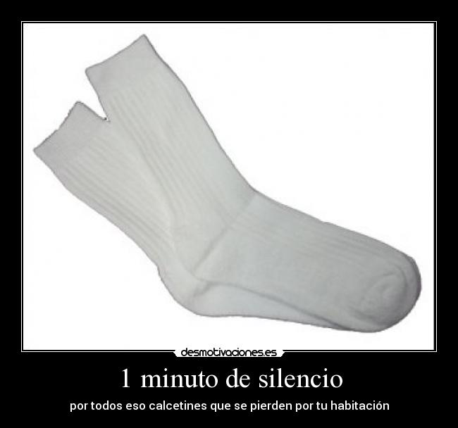 1 minuto de silencio -