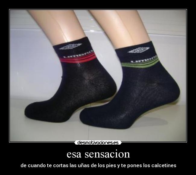 esa sensacion -