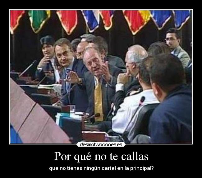 Por qué no te callas - 