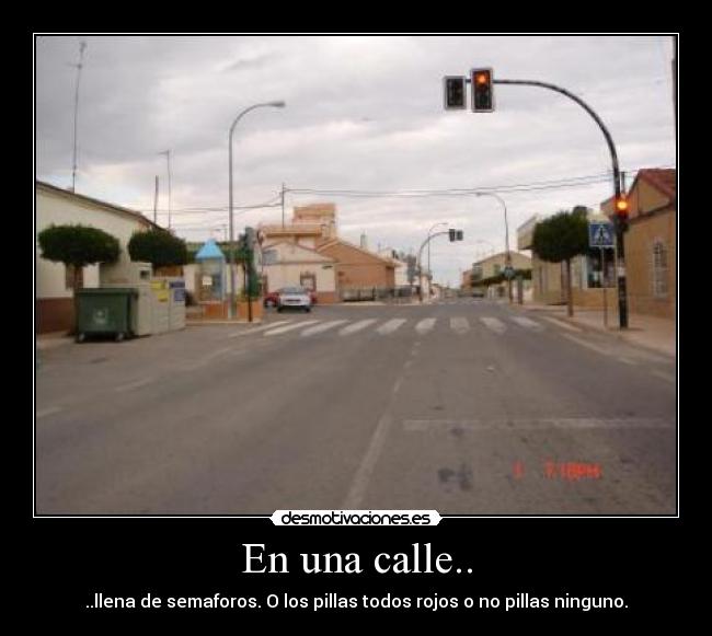 En una calle.. - 