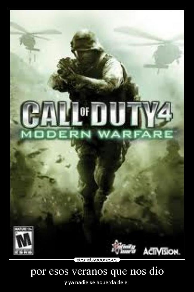 por esos veranos que nos dio - y ya nadie se acuerda de el