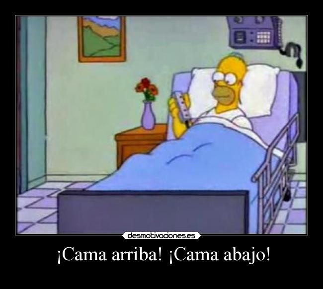 ¡Cama arriba! ¡Cama abajo! -