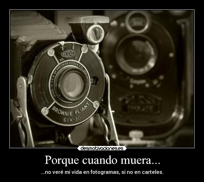 carteles foto carteles morir cuando vida desmotivaciones