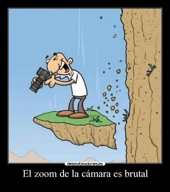 El zoom de la cámara es brutal -