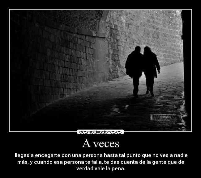 A veces -