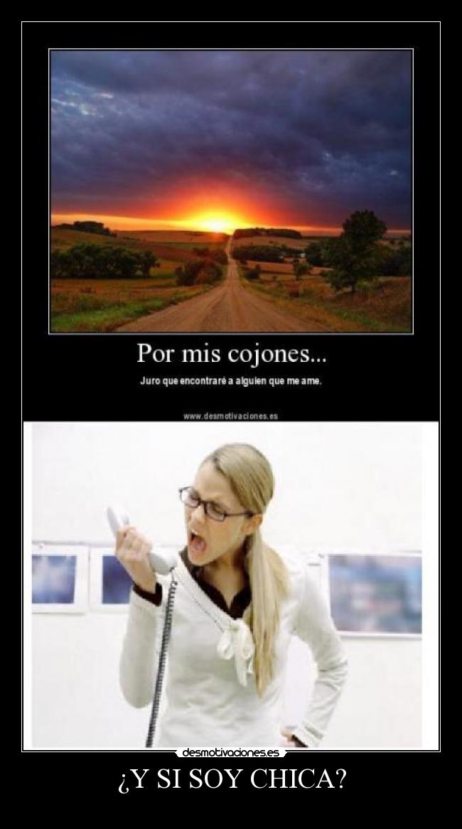 ¿Y SI SOY CHICA? -
