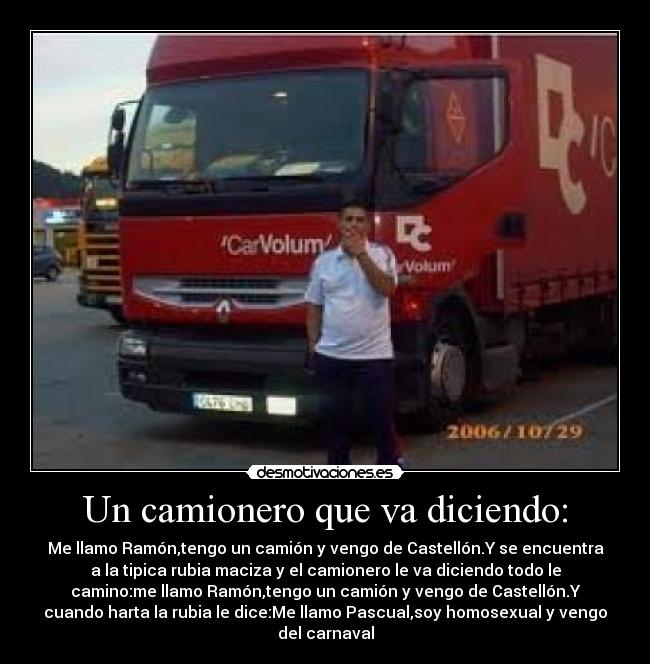 carteles camion desmotivaciones