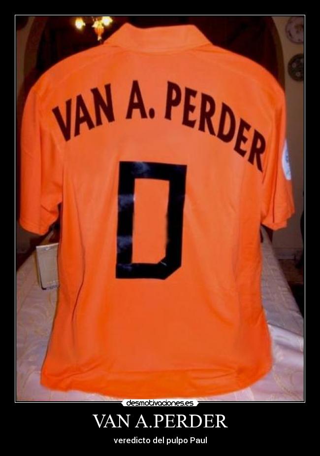 VAN A.PERDER - 