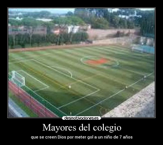 Mayores del colegio -