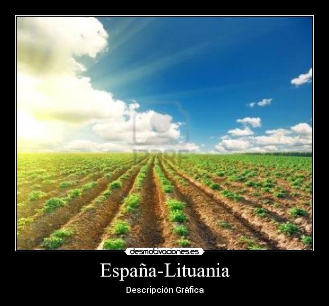 España-Lituania - Descripción Gráfica