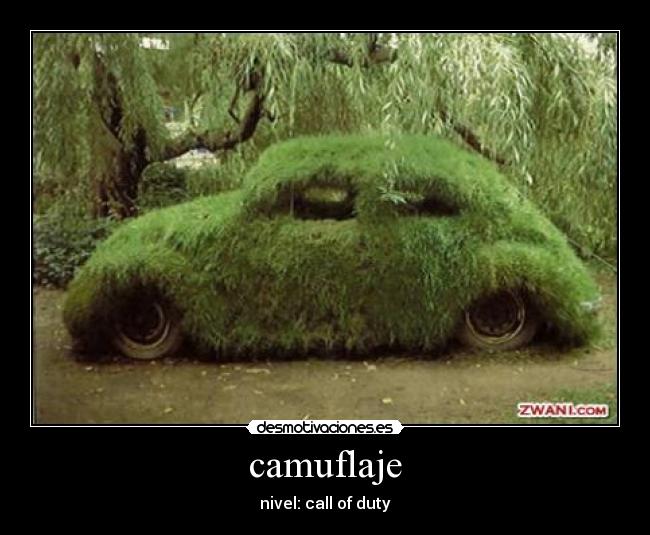 camuflaje - nivel: call of duty
